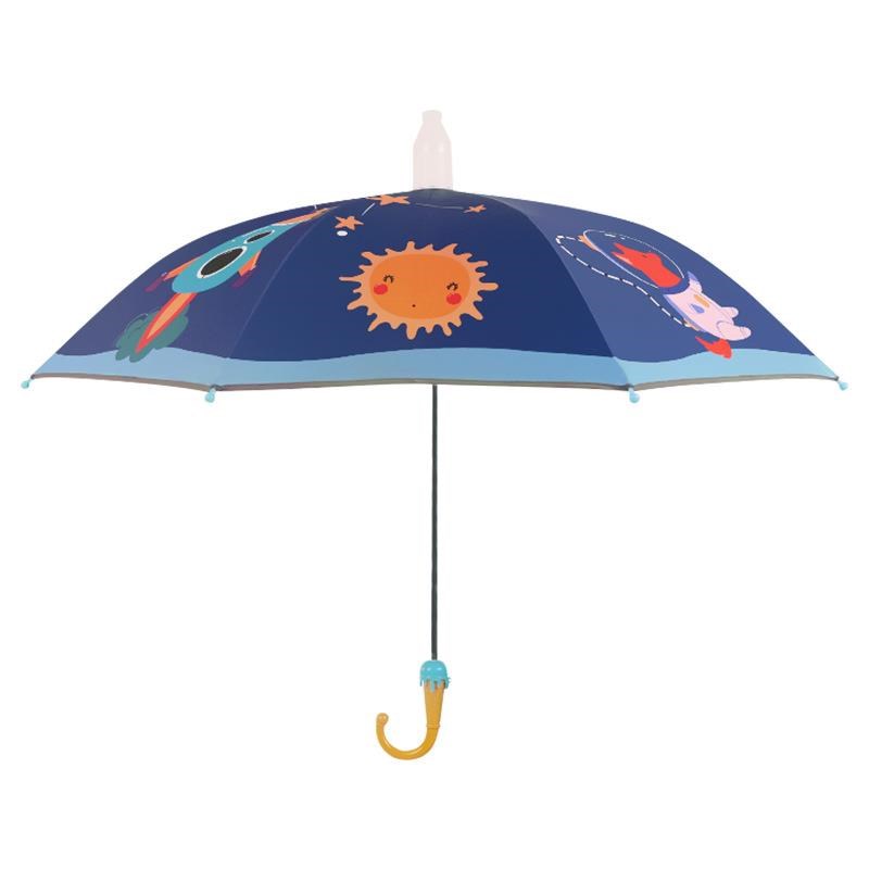 儿童雨伞小学生长柄防水套小伞男童女童幼儿园晴雨两用直杆伞