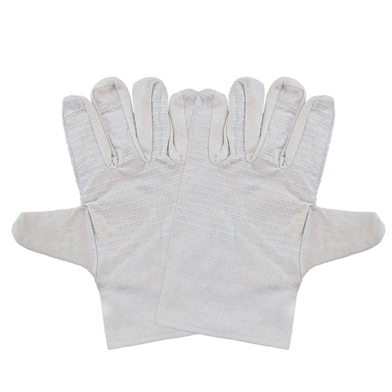 碧欧蓓层加厚帆布手劳保耐磨工作电焊手2线全衬