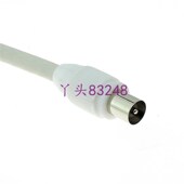 有线电视接头 竹节头公头 射频头 有线电视 直F头