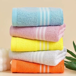 女生 竹纤维毛巾 中巾t擦脸小毛巾家用可爱柔软吸水面巾不掉毛