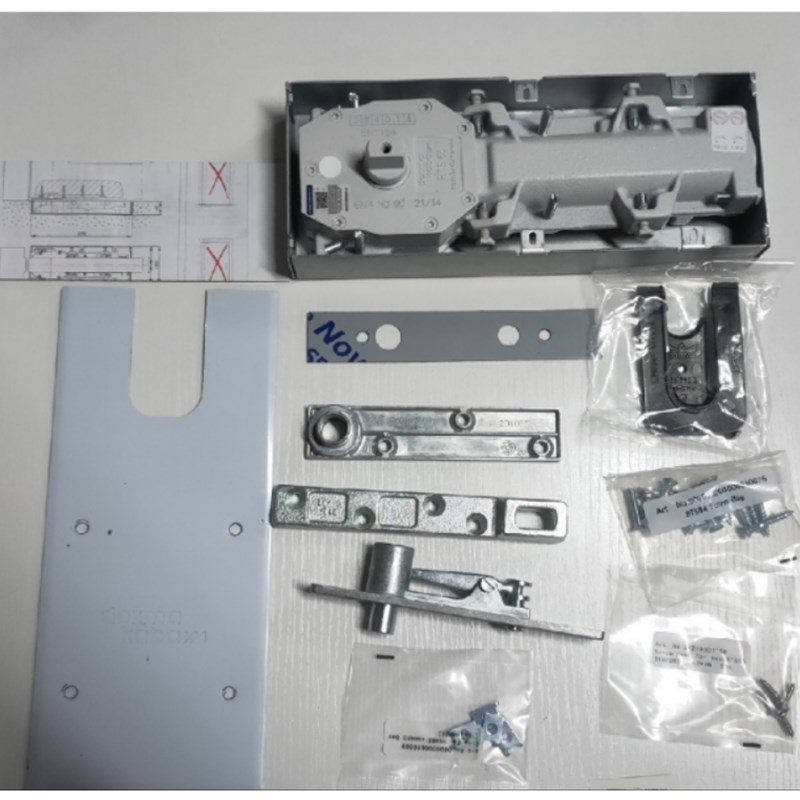 DORMA德国多玛地弹簧BTS65不定位地弹簧配件玻璃门木门承重100KG