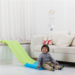 室内床上滑梯小型儿童 宝宝床沿小滑滑家用梯加长沙发 滑道板