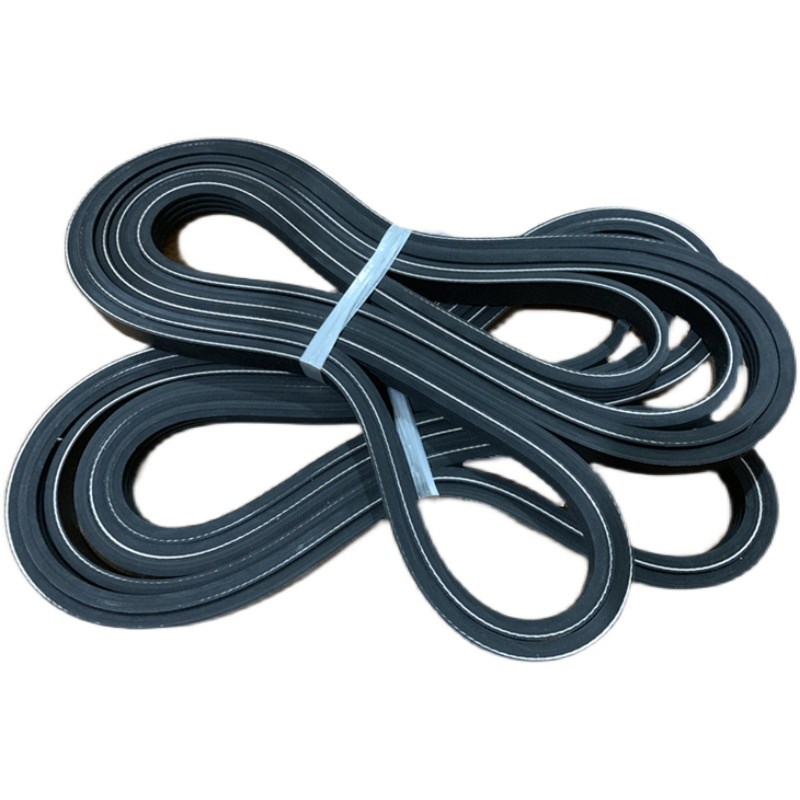 黑色橡胶多c楔带多沟带PJ PK PL PH工业传动带多契带汽车空调皮带