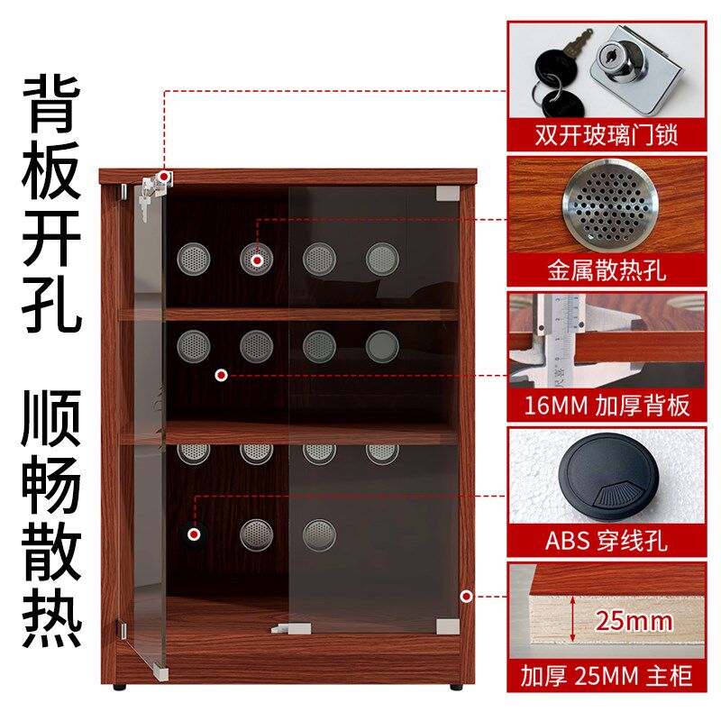 功放机架专业音响功放机柜影音设备器材带门柜子脚架音响设备柜