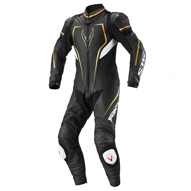 SBK连体皮衣赛车服摩托车骑行服竞技赛道机车服男防摔重机四季女