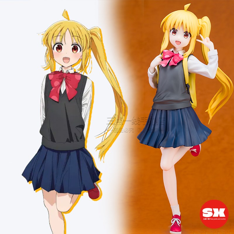 GW孤独摇滚 伊地知虹夏 手办可爱美少女二次元动漫桌面摆件礼物