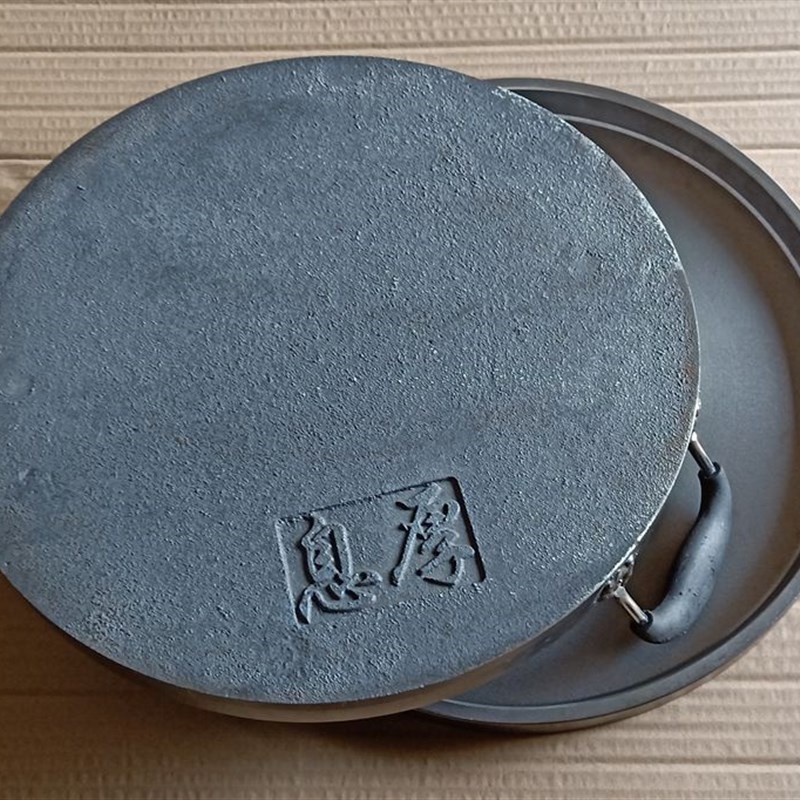 家用 牛排小煎锅 加厚 铸铁平底锅  烙饼  无涂层生铁锅 饼铛