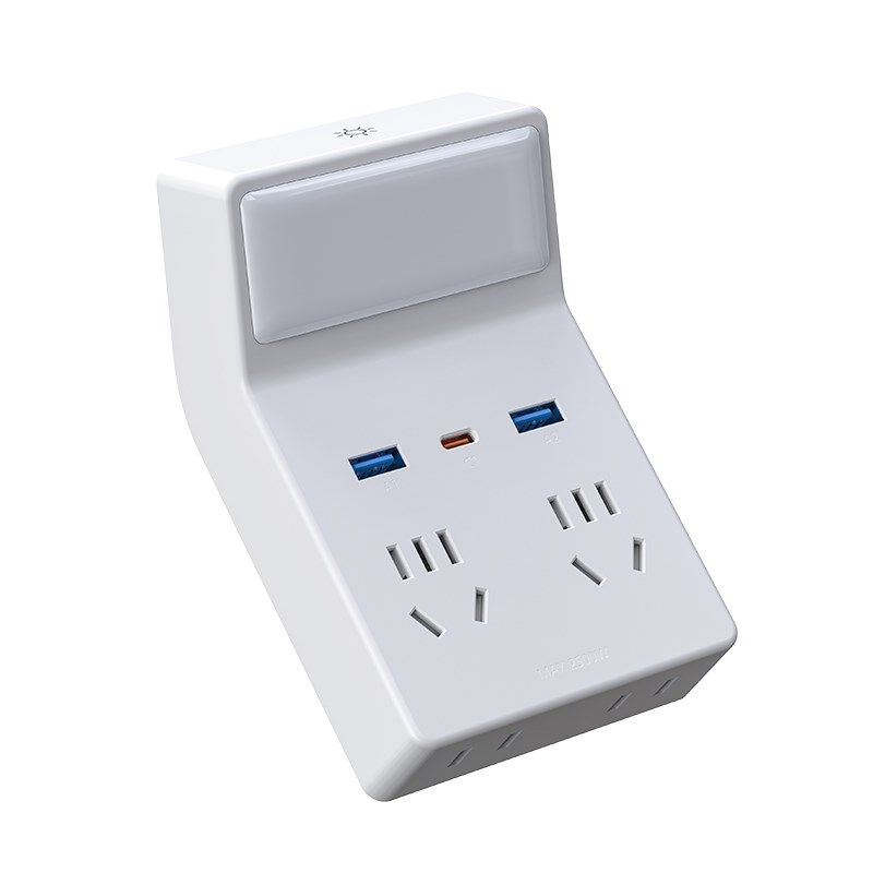 多功能插电式小夜灯带开关插座壁灯可调光温馨卧室床头起夜伴睡灯,家装灯饰光源,小夜灯,淘宝优惠券,粉丝福利购,淘宝优惠卷