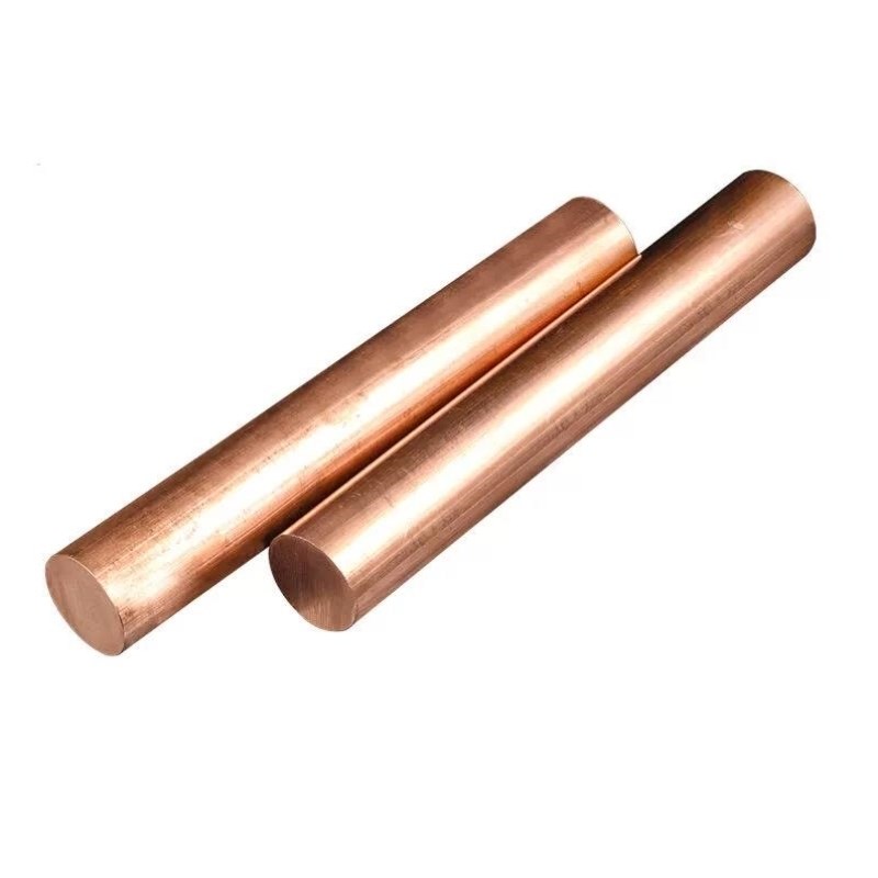 梵选T2紫f铜棒红铜棒实心铜棒接地防雷导电红铜棒单位根