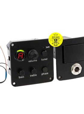 渔夫ISYS+拾音器原声小马丁旅行木吉他压电拾音器2段均衡带调音