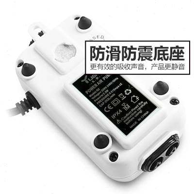 鱼缸增氧泵氧气泵超静音养鱼打气增氧机水族箱充气加氧迷你冲氧泵