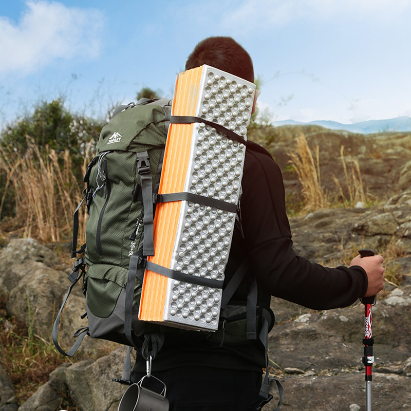 单人贴膜蛋巢折叠防潮垫户外午睡蛋槽垫露营地垫便携式加厚帐篷垫