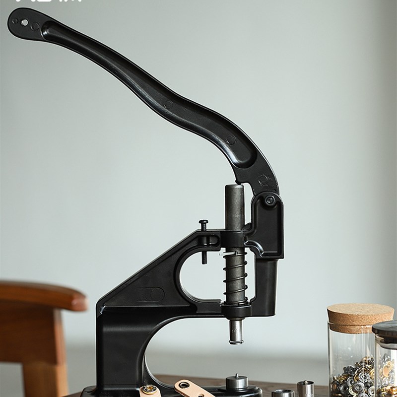 无它手动打d扣压扣机模具箱包五金按扣气眼鸡眼弹簧四合扣安装工