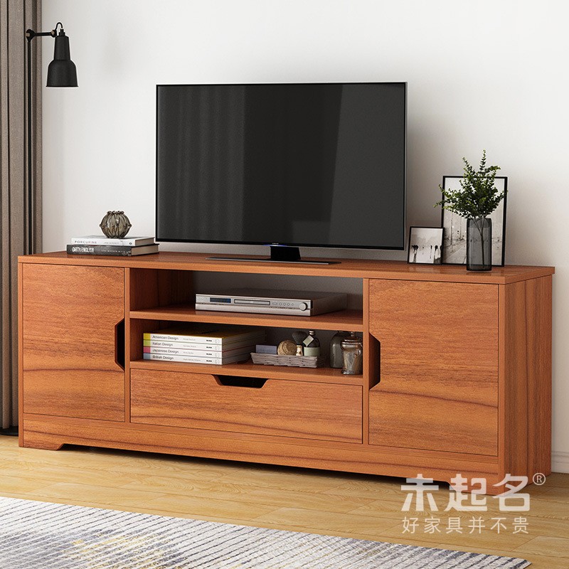 1.2/1.4米长拼色电视柜卧室主卧家用高电I视桌多功能组合柜子MS67