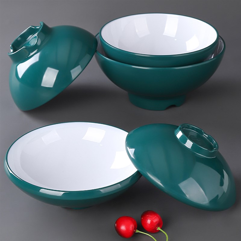 密胺加厚北欧面馆商用牛羊肉w汤粉面麻辣烫大碗小碗塑料专用碗餐