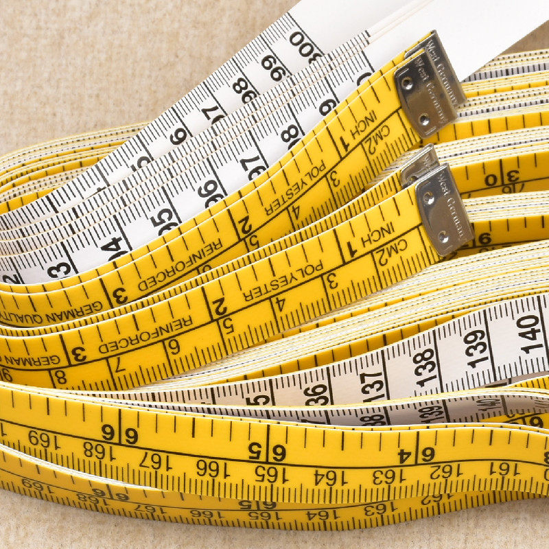 双面公英制软尺量衣尺裁衣皮尺测量三围尺腰围胸围量身尺子裁缝尺,居家布艺,尺子,淘宝优惠券,粉丝福利购,淘宝优惠卷
