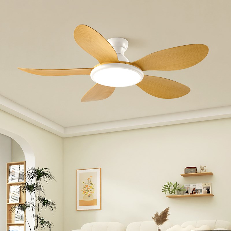 客厅风扇吸顶灯家用变频餐厅吊扇灯2025年新款现代U简约大气一体