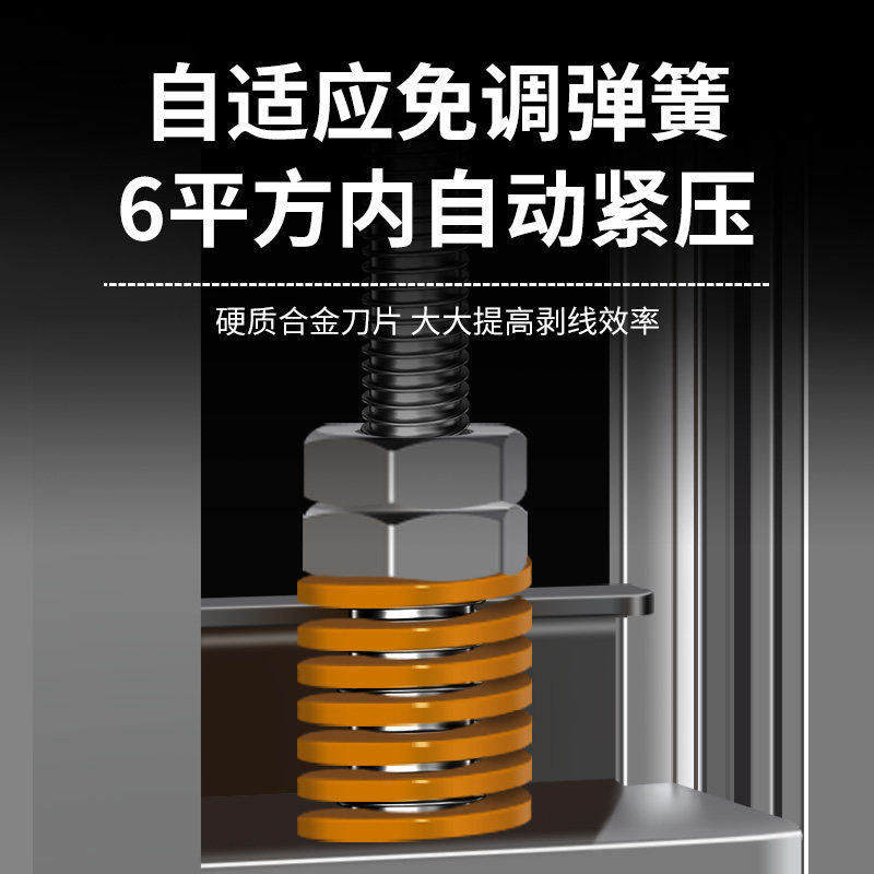 剥线机电动废铜线钳拨线器剥皮机废旧电线L电缆去皮机拔线电工神