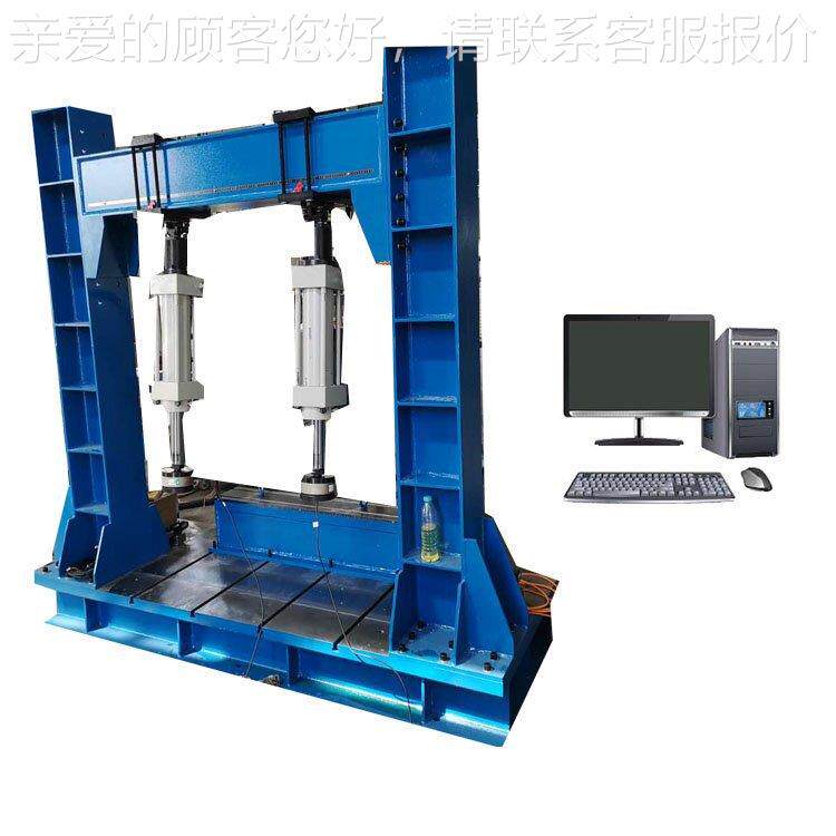 轨动疲劳试验机 声屏障耐久性测试 机驱动钢XHPL-500桥动态刚度试