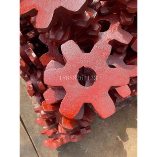 齿盘 五角轮 铸钢 锅炉配件 耐磨 出渣机齿轮 灰铁 六齿轮 现货