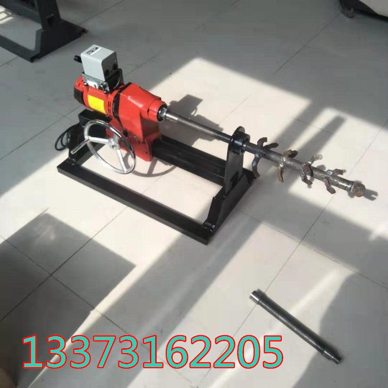 220v380v水钻顶管机小型注水顶眼机非开挖铺管机过路手持打孔钻机