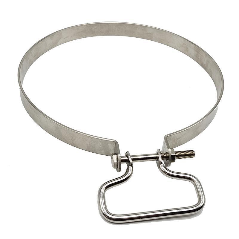 升级加宽加厚304不锈钢菜板钢箍防裂钢圈菜墩包边紧X固圆形砧板箍