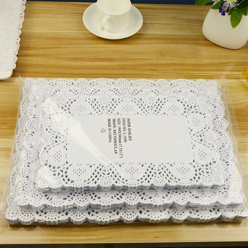 搭配长方形通花纸吸油纸蛋