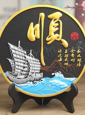 活性炭雕工艺品玄关摆设创