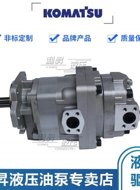小松KOMAT装载机双联泵WA300/WA320/350齿轮泵705-51-22000/20280