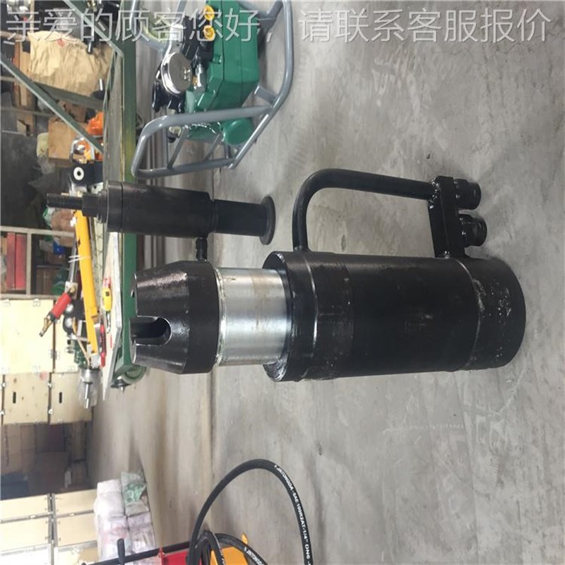 矿0T用锚索张拉千n斤顶具具 大吨位气动锚工索张拉机张拉千斤顶厂
