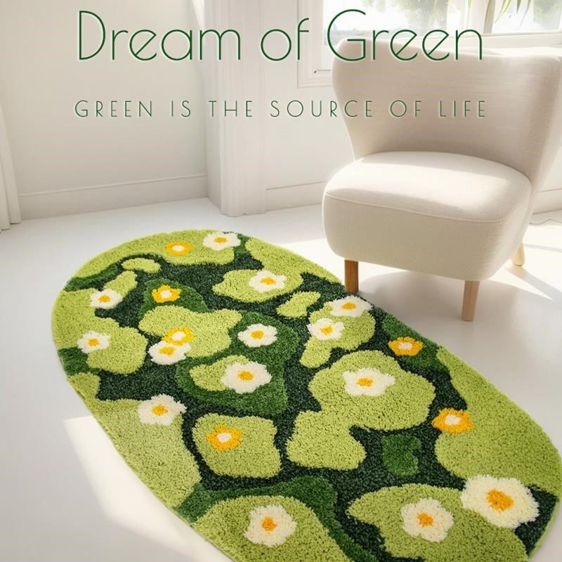 植绒簇绒床边毯苔藓地毯客厅轻奢高级感沙发地垫子家用卧室床边毯,居家布艺,床边毯,淘宝优惠券,粉丝福利购,淘宝优惠卷