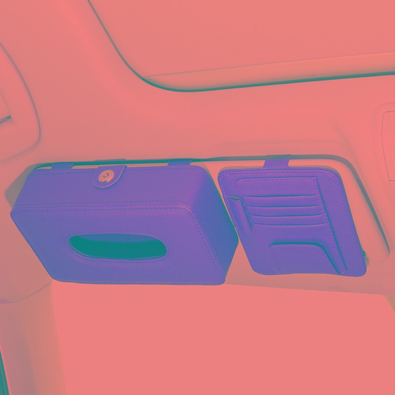 汽车车载纸巾盒抽创意挂式汽车遮阳板餐巾抽纸盒车内收纳装饰用品