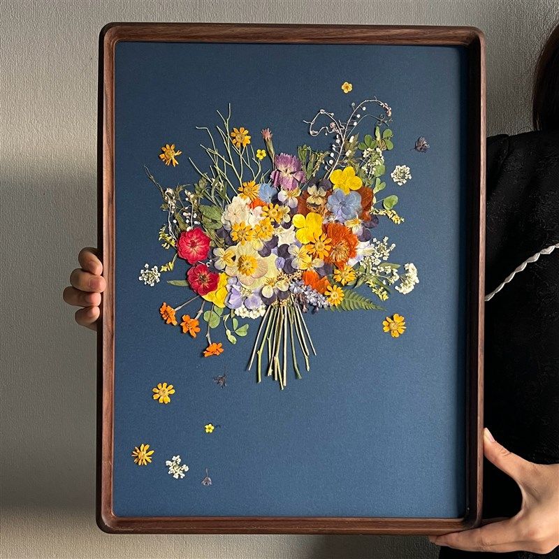 创意定制花艺相框品质手工节日礼物圆角实木手工a3a4尺寸实木摆台,家居饰品,其他装饰画,淘宝优惠券,粉丝福利购,淘宝优惠卷