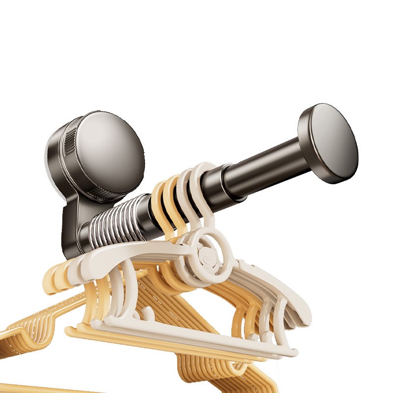 吸盘衣架收纳神器家用阳台壁挂多功能伸缩挂架免打孔Y晾配菜备菜