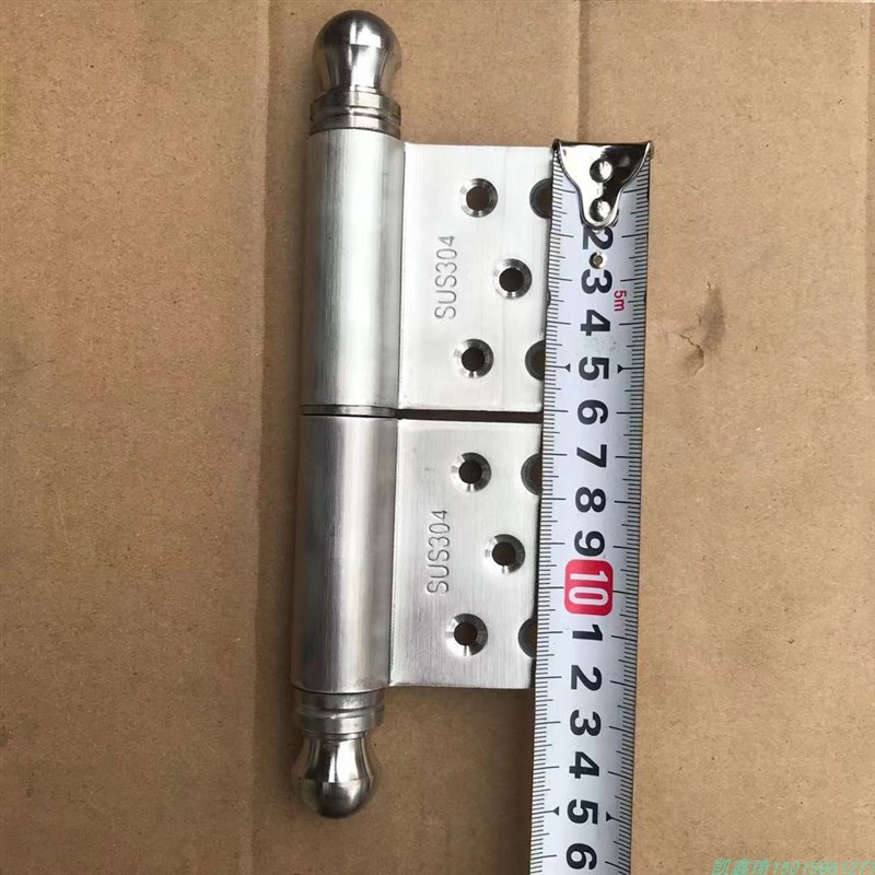 户外5寸不锈钢铝艺庭院大门蘑菇头旗形H脱卸合页重型平开加厚铰链