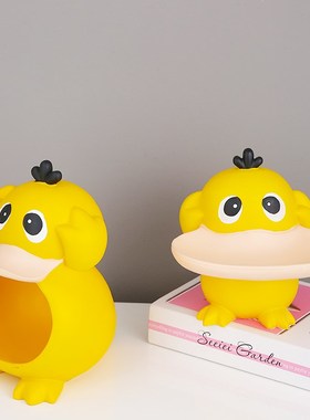 蕉个朋友鸭搞怪桌j面摆件门口钥匙收纳盒香蕉鸭摆件治愈系实用礼