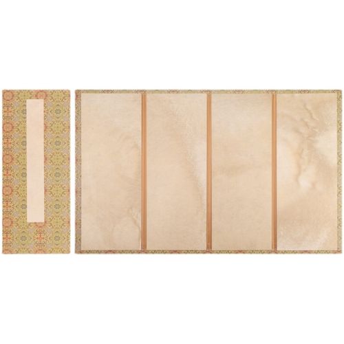 加厚半生半熟精制屏风折页空白复古送礼书法国画水墨尺牍册页宣纸