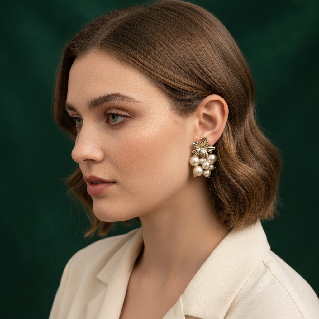 小众风复古文艺时尚耳钉