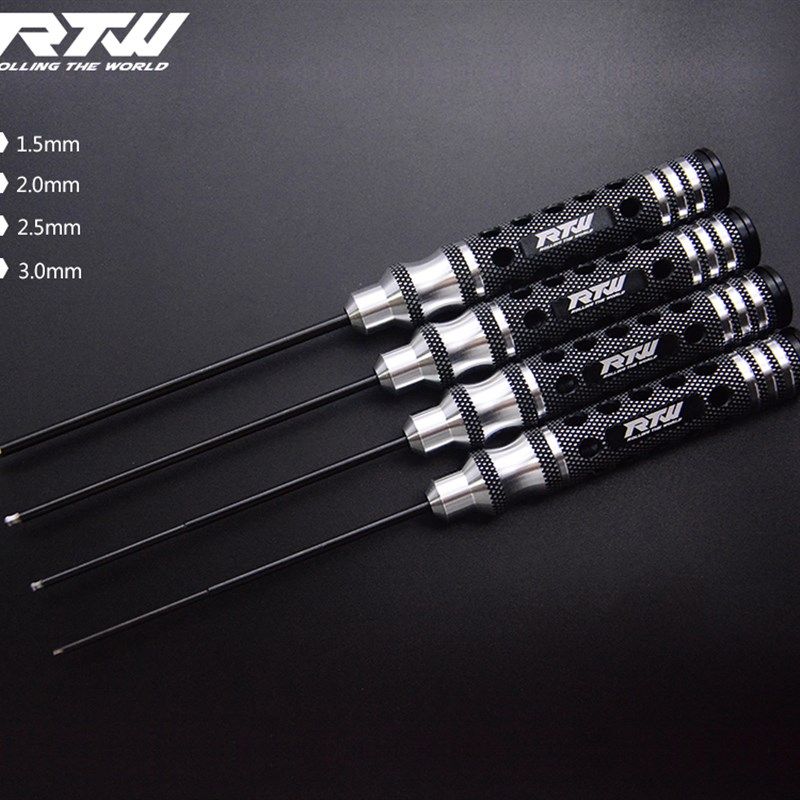 RTW 内六角公制球头螺丝刀 RC模型车模 维修工具 1.5-2.0-2.5-3.0