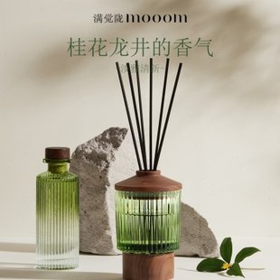桂花龙井无火香薰散香器礼盒家用室内持久高级香氛 mooom满觉陇