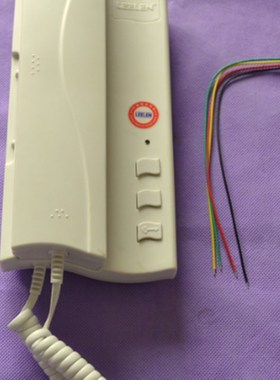 立林编码分机JII立林楼宇对讲对讲门铃四线 F款