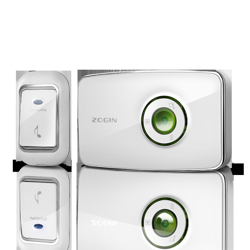 门铃无线家用电池款直流小室外防水不插电电子门玲遥控钤简单