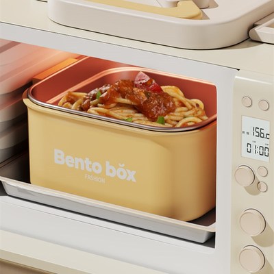 多层保温饭盒上班族2025新款微波炉加热便当O盒大容量带饭餐盒ae