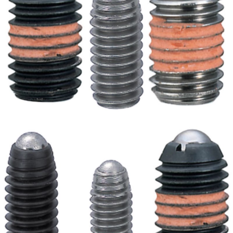 替米思米 定位销超轻载短型弹簧柱塞SPJS/SPJL3/4/5/P6/8/10/12/1