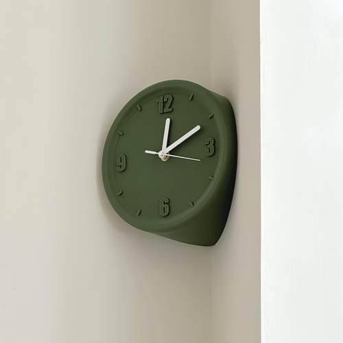 转角挂钟客厅新款轻奢高级感家用创意现代简约数字墙角钟表