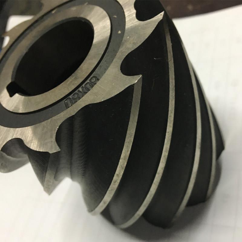 现货速发高速网圆柱铣刀超硬1v00mm外径50厚度60套筒滚式铣刀螺旋