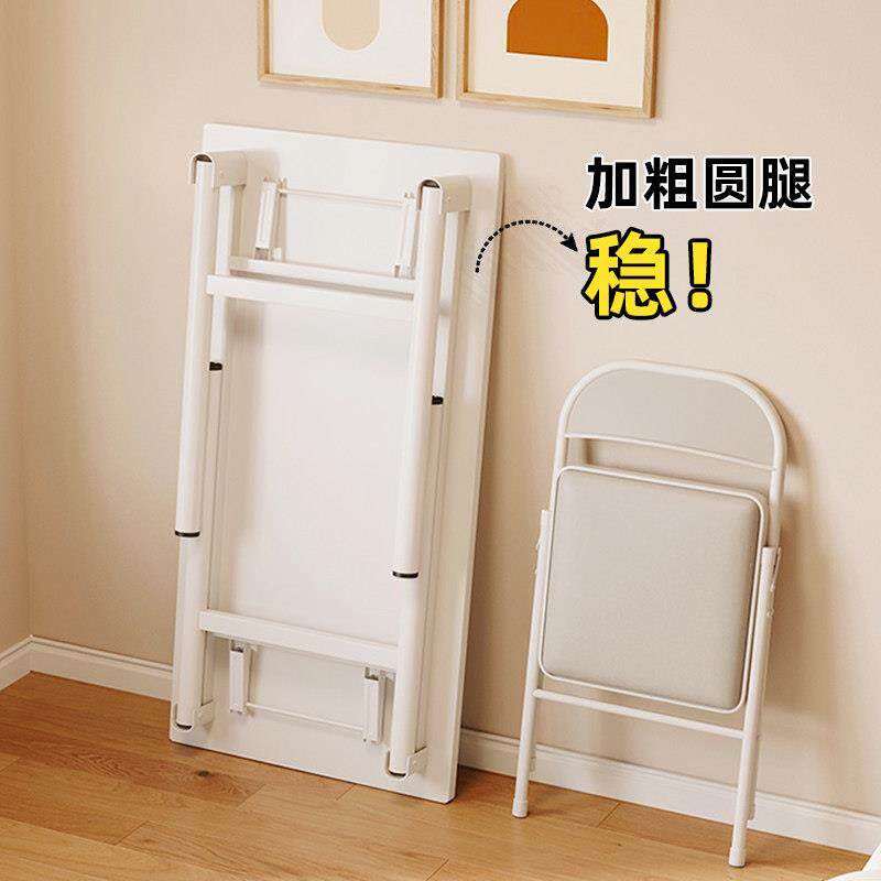免安装电脑桌卧室家用桌子简易出租屋小型书桌学生桌椅套装办公桌