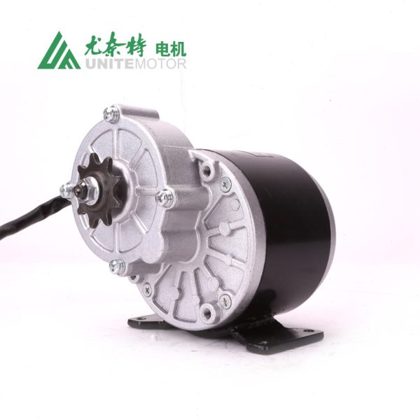 尤奈特电机永磁直流速有刷电机农机发电机250W24V36V MY1016Z2