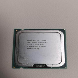 E3500 E5300 15一个 有两个 拆机CPU