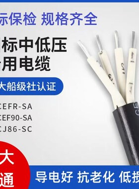国标电缆 CEFR船用电缆线2 3 4芯2.5 4 6 10平方镀锡铜芯矿用电缆